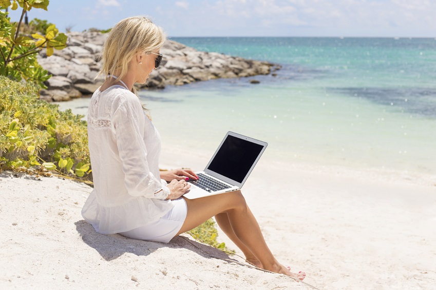 4 steps to running your office from the beach