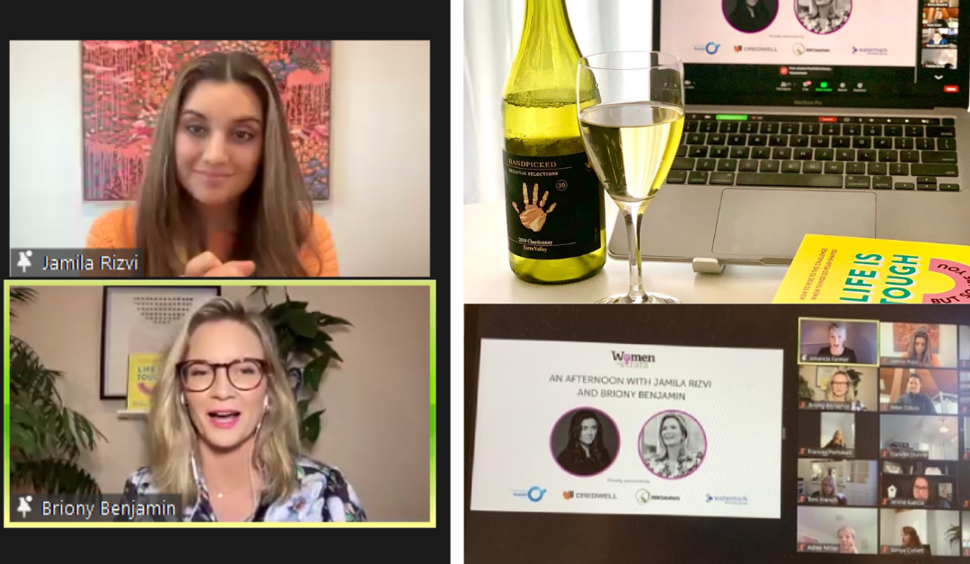 Cheese, wine, resilience, happiness and lockdown tips. Zoom has never been so much fun.