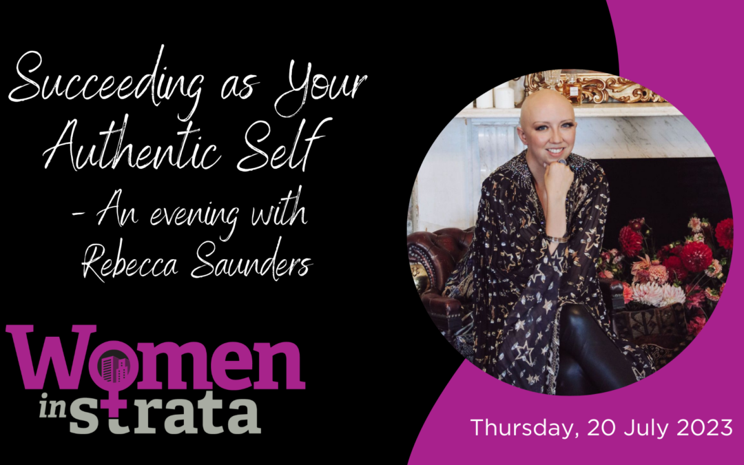 Succeeding as Your Authentic Self – An evening with Rebecca Saunders